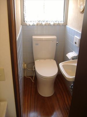 TOTO　ピュアレストQRにお取替え